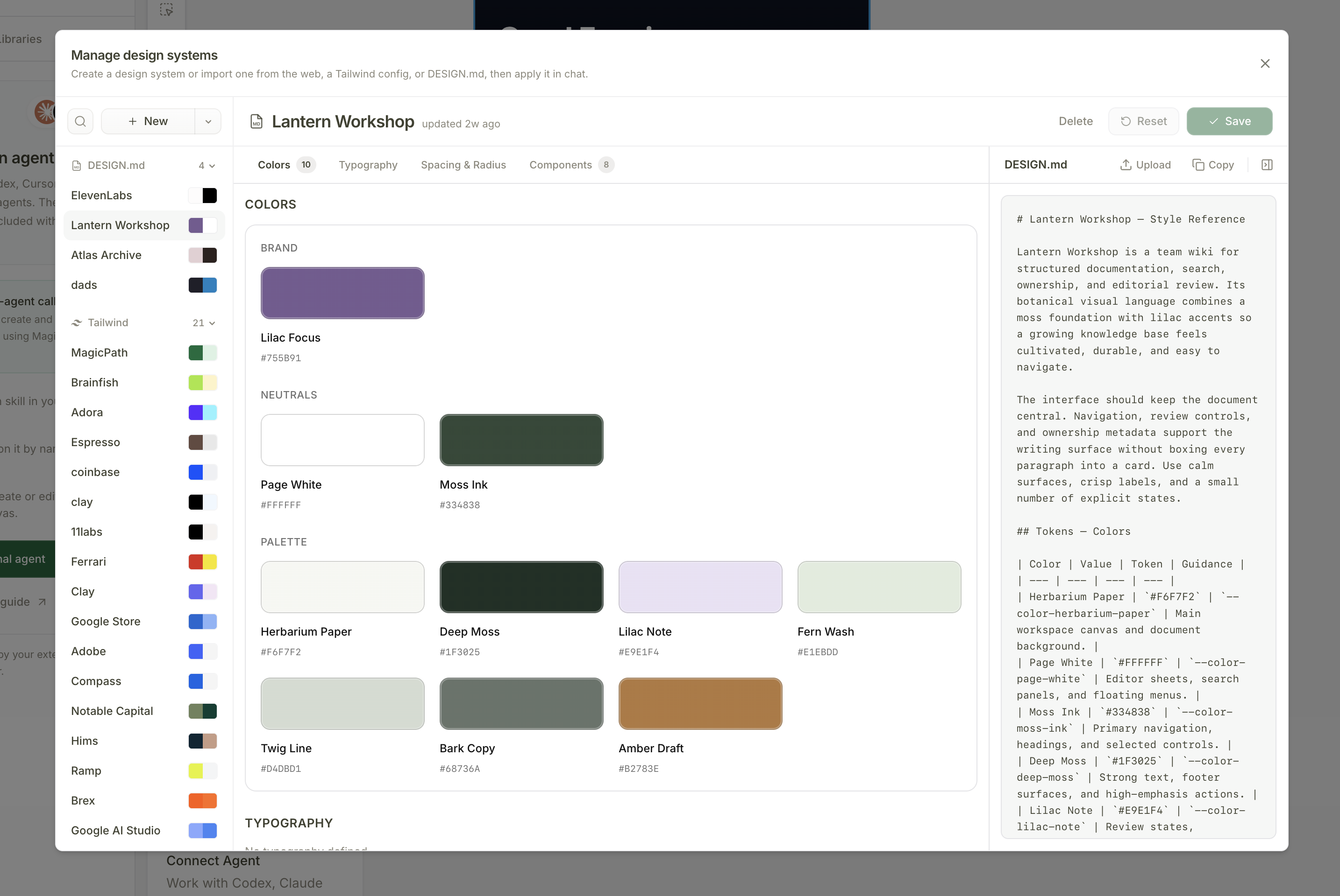 Design systems | MagicPath Docs
