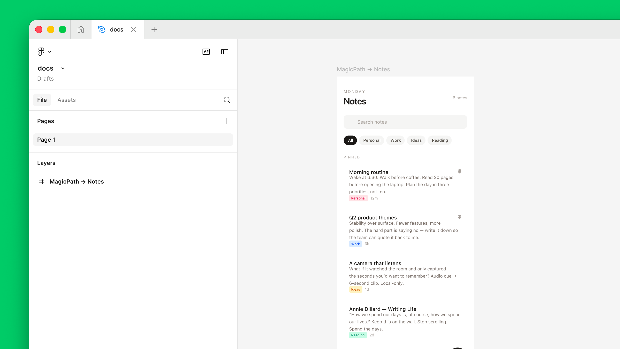 Figma export | MagicPath Docs